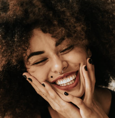 Smiling woman